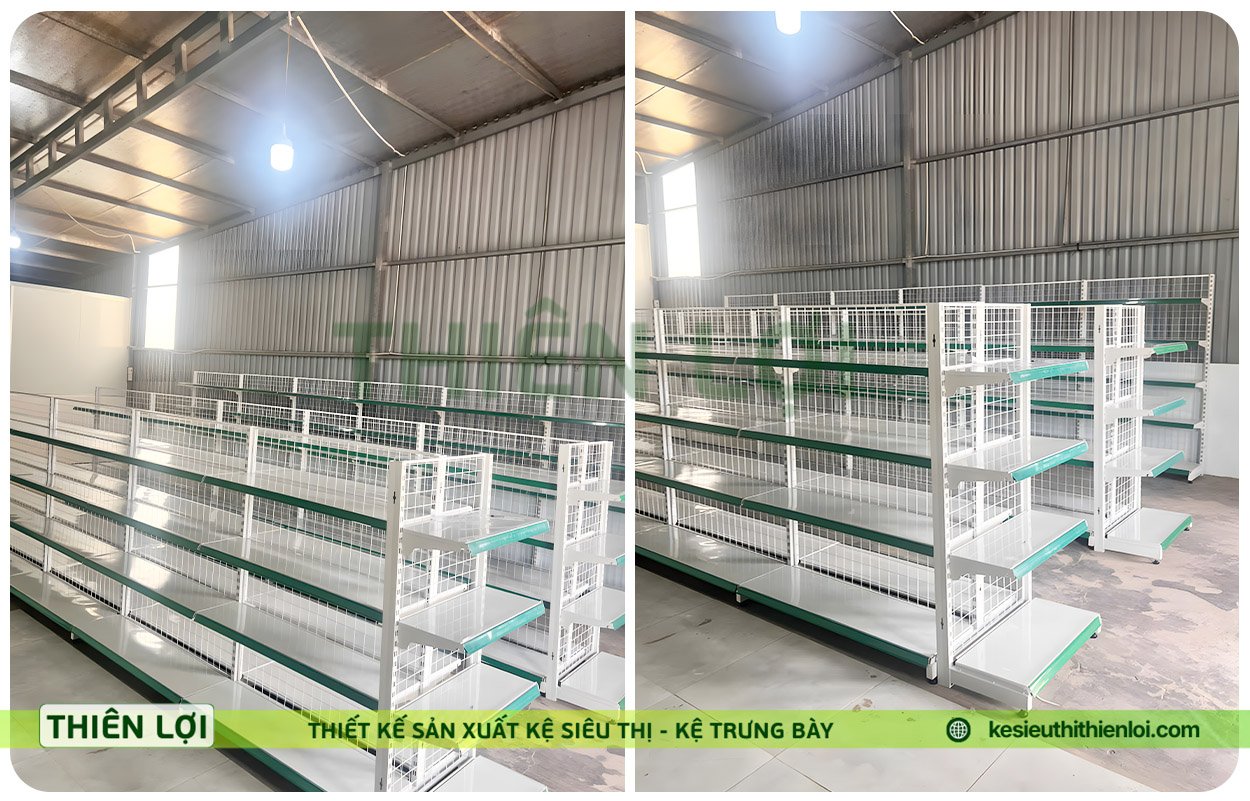 Kệ Siêu Thị Tại Biển Hồ Gia Lai