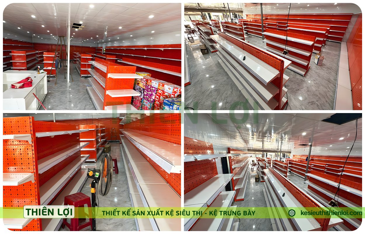 Kệ Siêu Thị Tại Biển Hồ Gia Lai