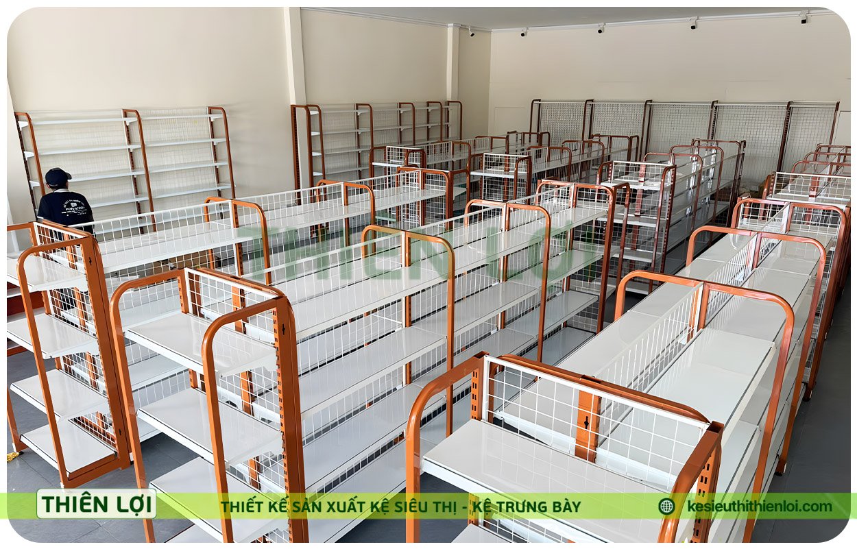 Kệ Siêu Thị Tại Đak Sơmei Gia Lai