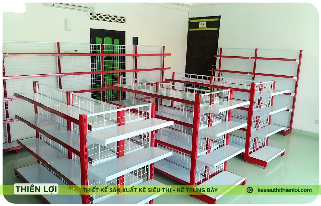 Kệ Siêu Thị Tại Đak Sơmei Gia Lai