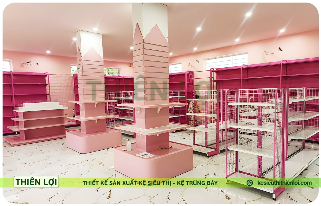 Kệ Siêu Thị Tại Kông Bơ La Gia Lai
