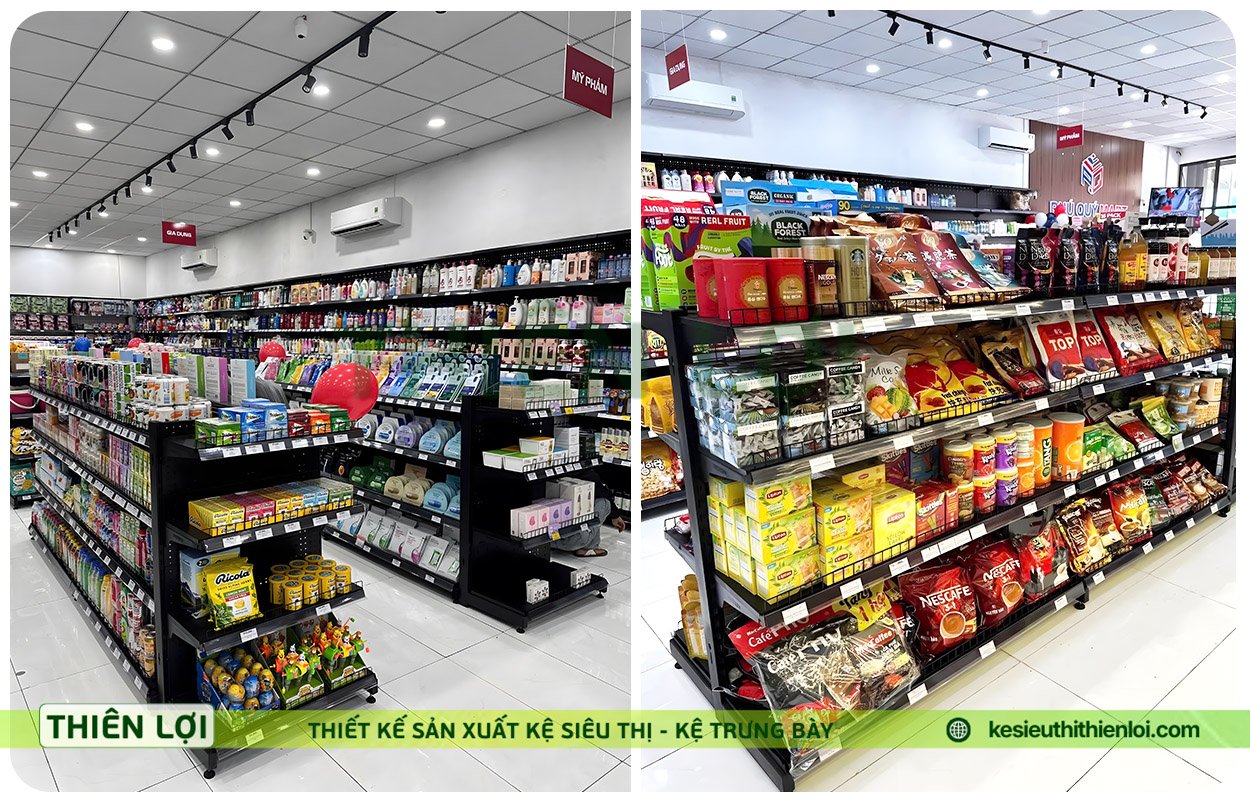 Kệ Siêu Thị Tại Mang Yang Gia Lai