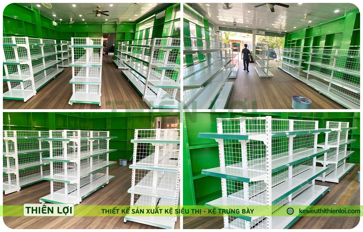 Kệ Siêu Thị Tại Sơn Lang Gia Lai