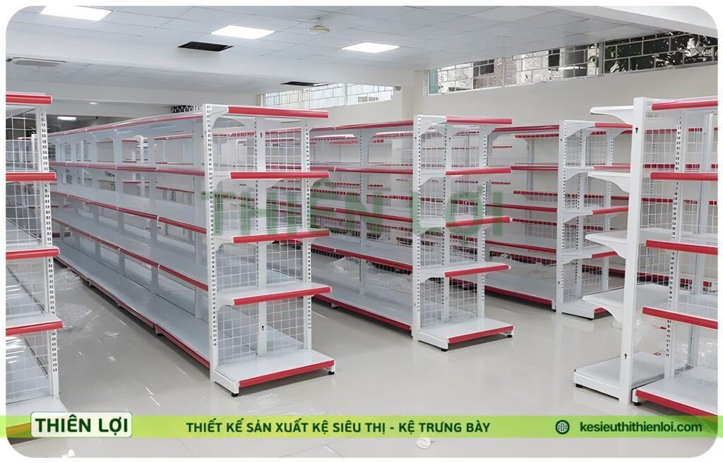 Kệ Siêu Thị Tại Đak Sơmei Gia Lai