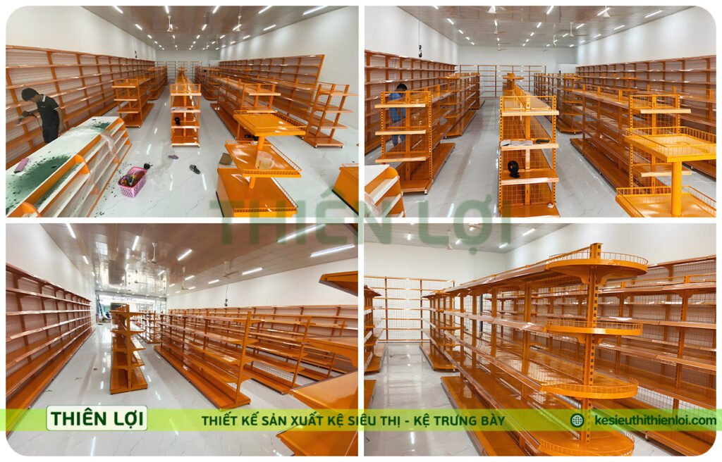 Kệ Siêu Thị Tại Kon Gang Gia Lai